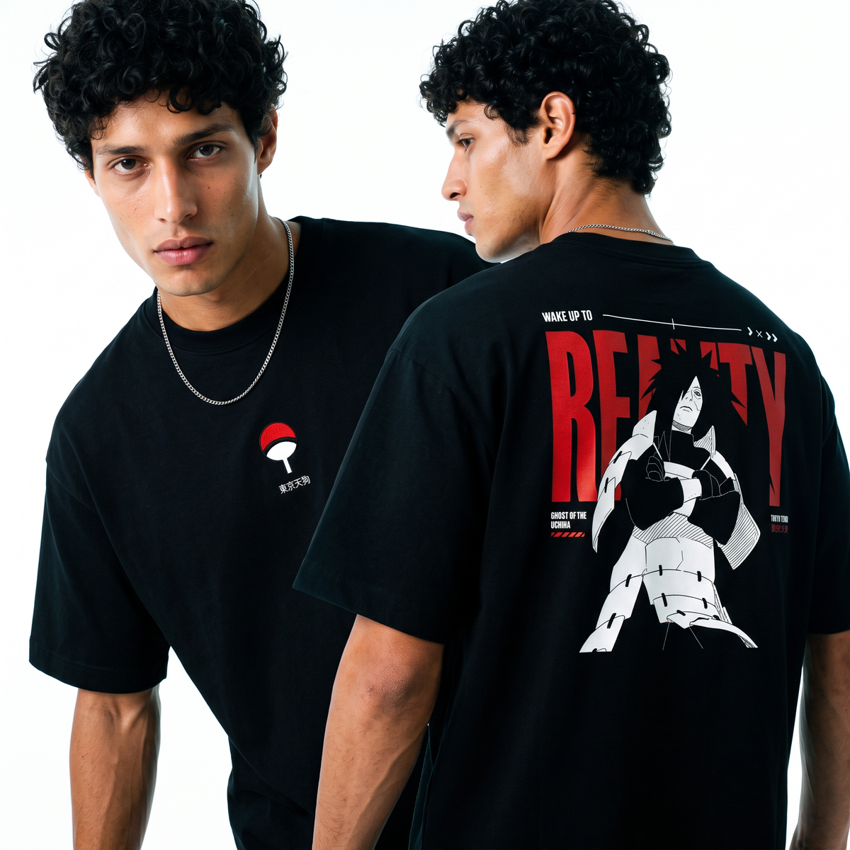 REALITY - EMBROIDERED & BACK PRINT TEE