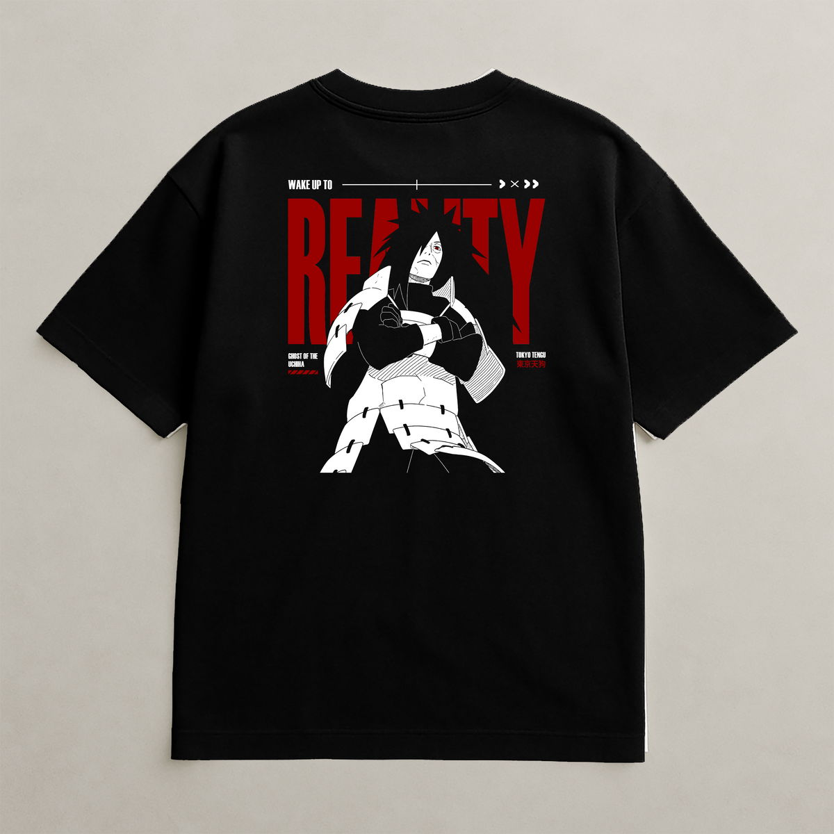 REALITY - EMBROIDERED & BACK PRINT TEE