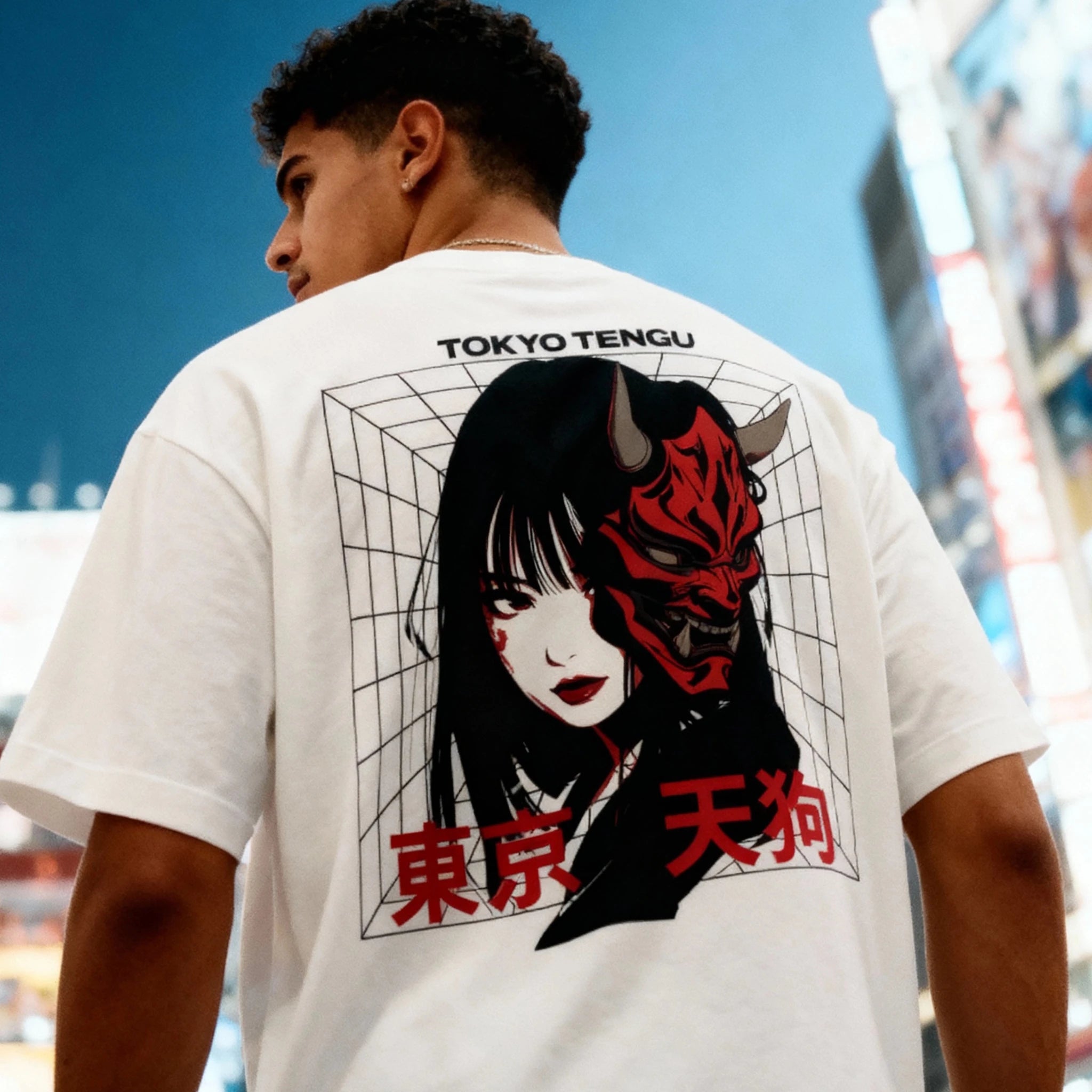 HANNYA - Oversized Heavy Tee - Tokyo Tengu