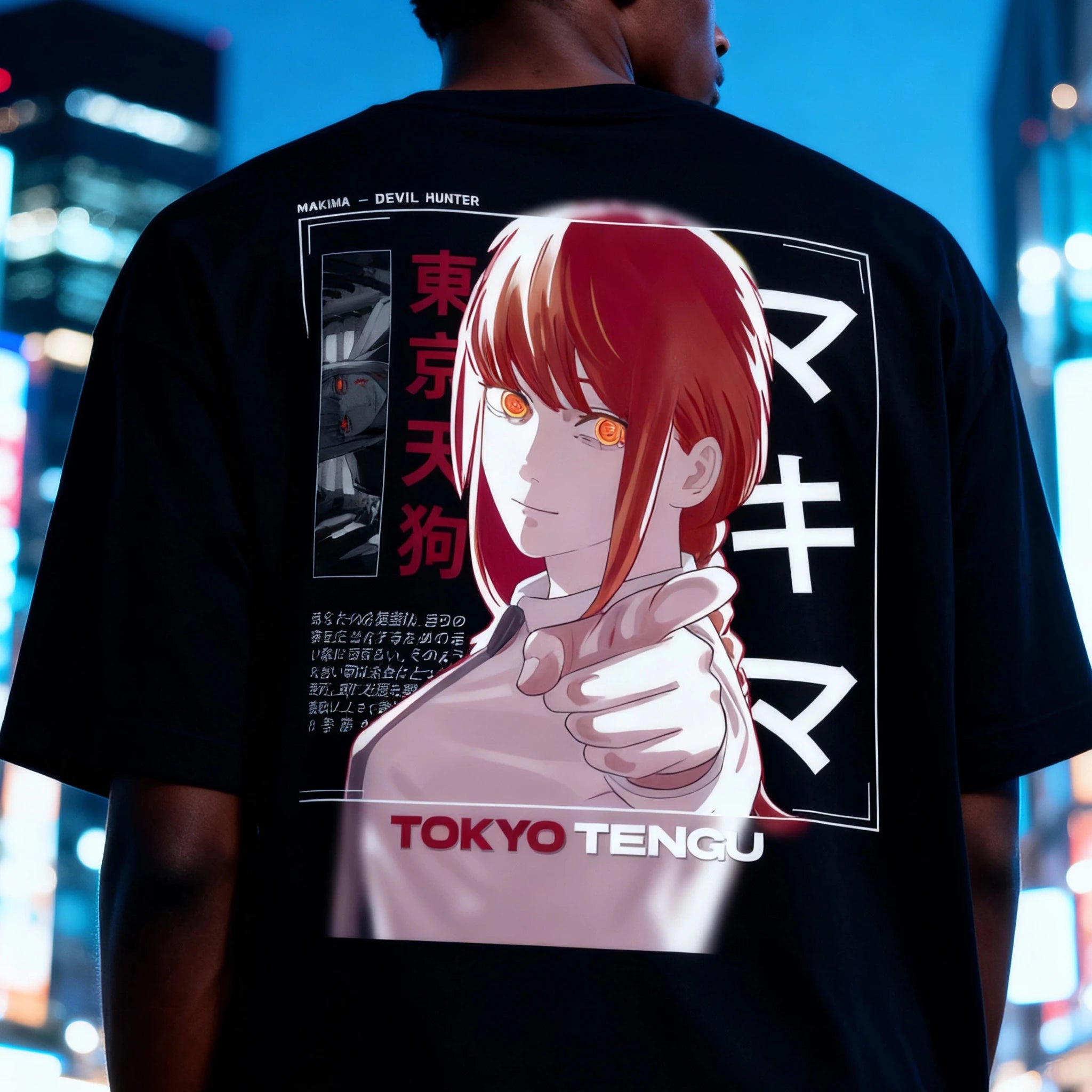 MAKIMA - Oversized Heavy Tee - Tokyo Tengu