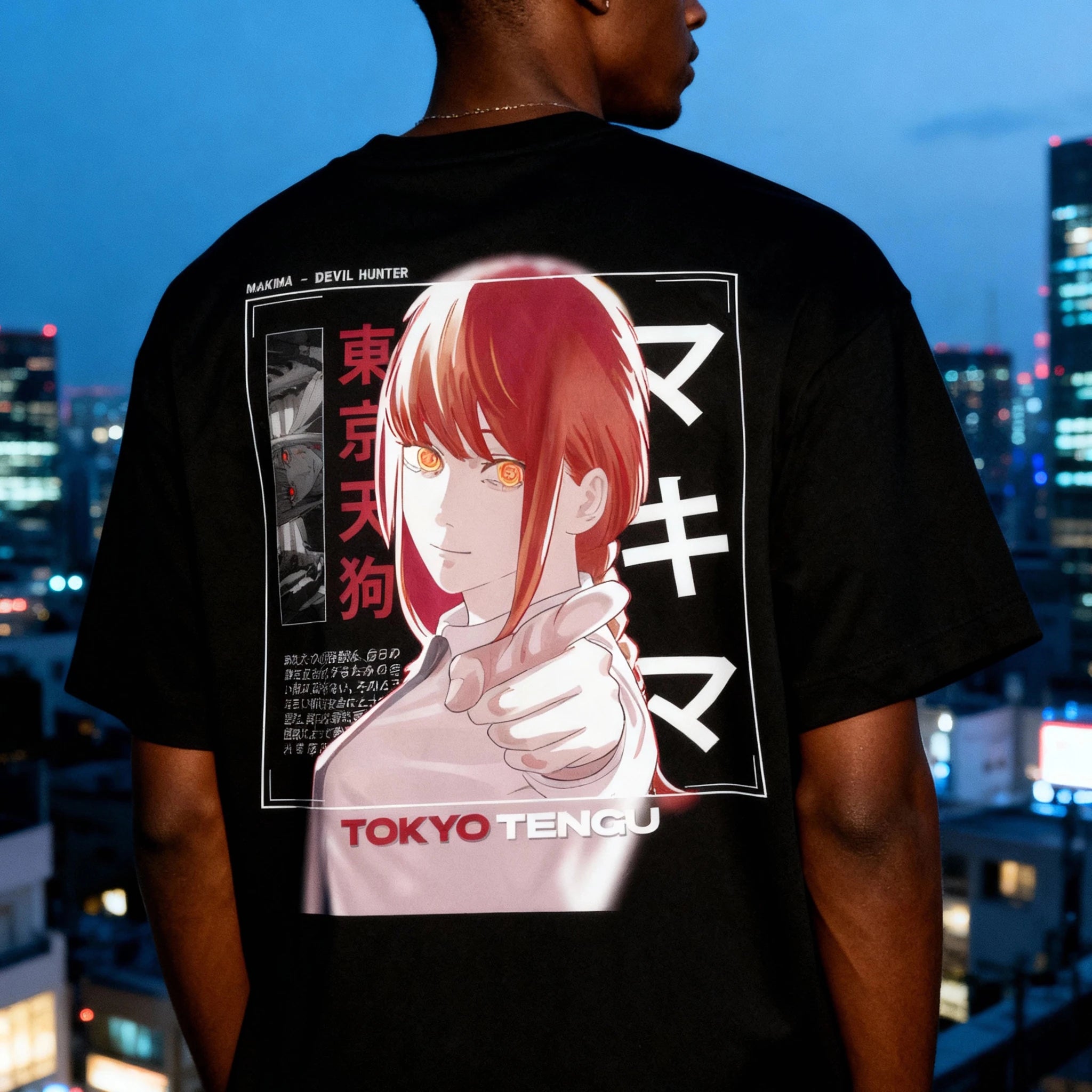 MAKIMA - Oversized Heavy Tee - Tokyo Tengu