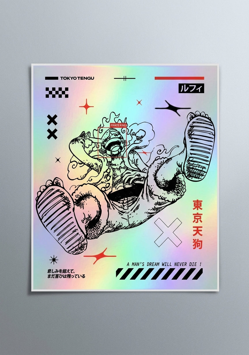 Mugiwara - Sticker Brillant