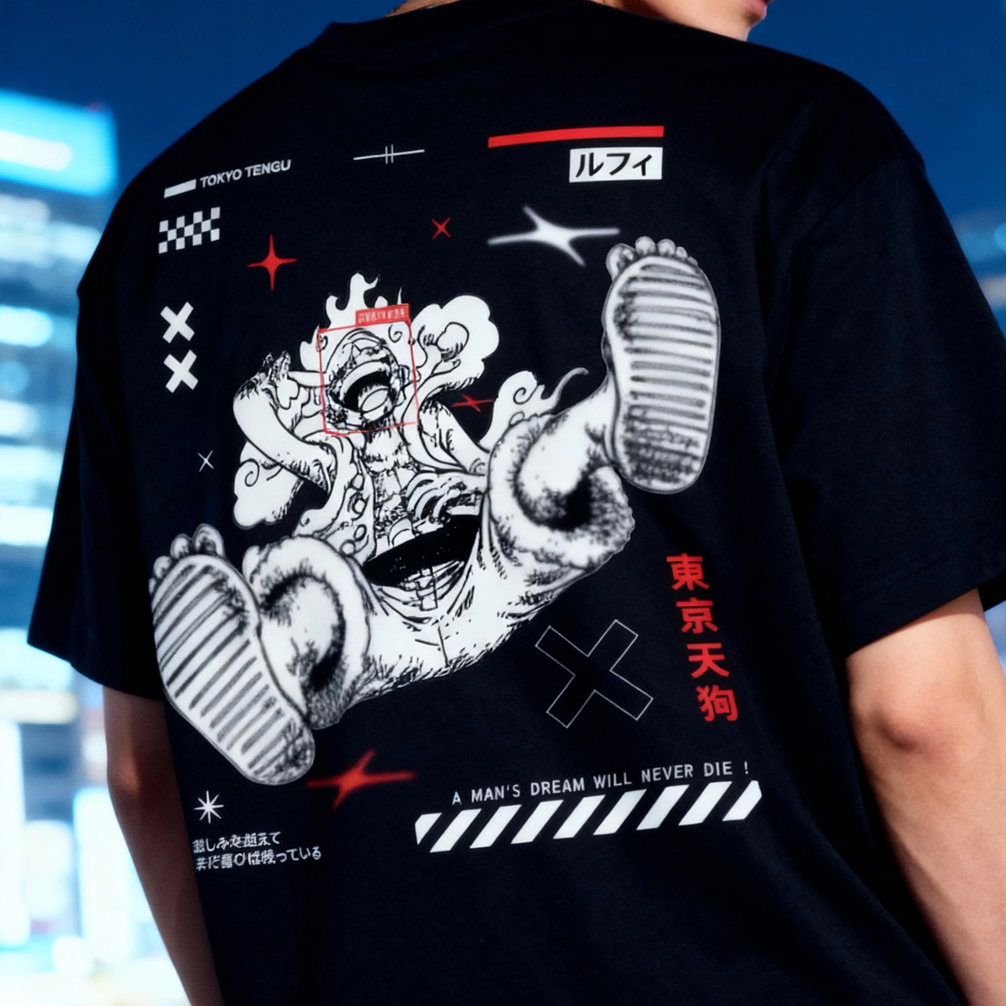 MUGIWARA - Oversized Heavy Tee - Tokyo Tengu