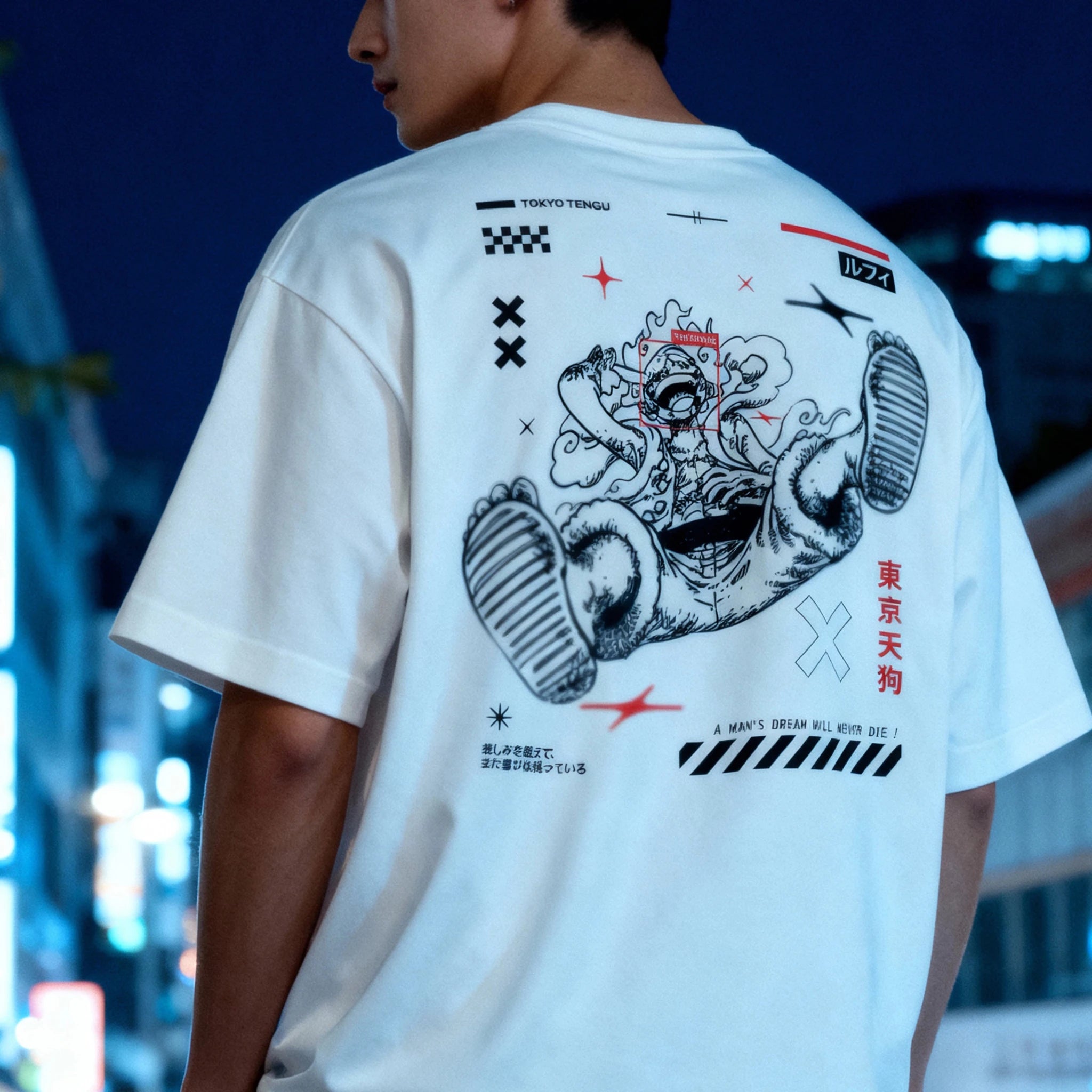 MUGIWARA - Oversized Heavy Tee - Tokyo Tengu