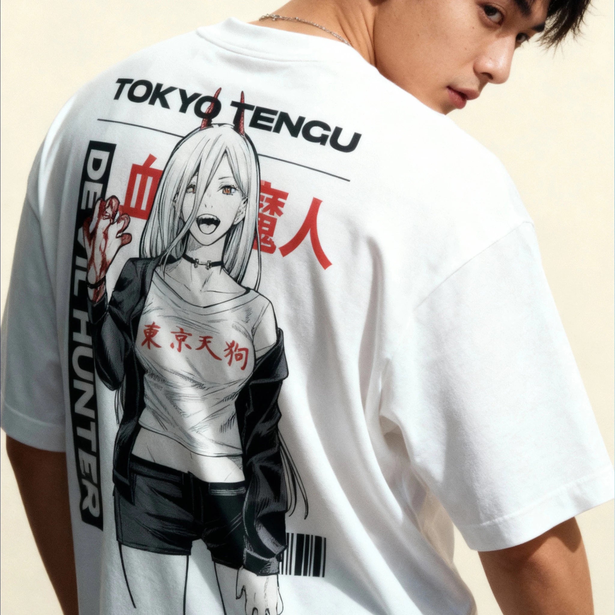 POWER - Oversized Heavy Tee - Tokyo Tengu