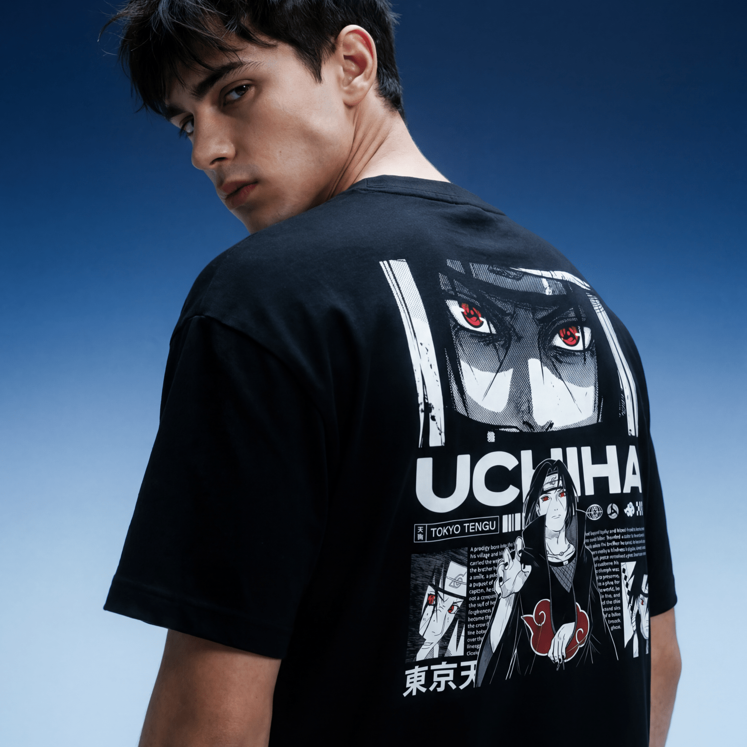 RAVEN - Oversized Heavy Tee - Tokyo Tengu