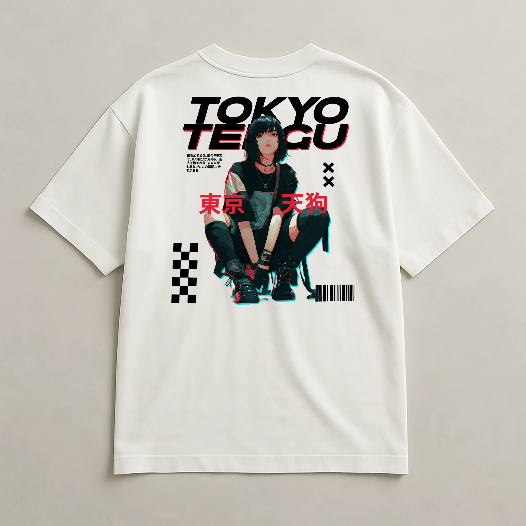 TSUBAKI - Oversized Heavy Tee - Tokyo Tengu