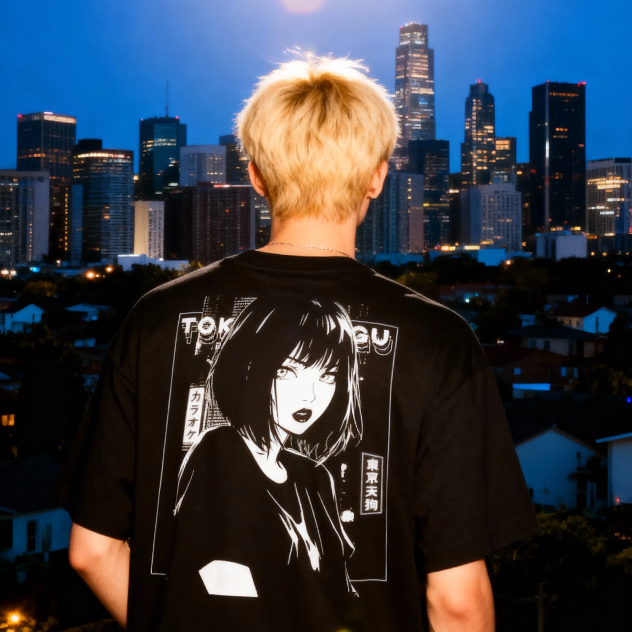 YORU - Oversized Heavy Tee - Tokyo Tengu