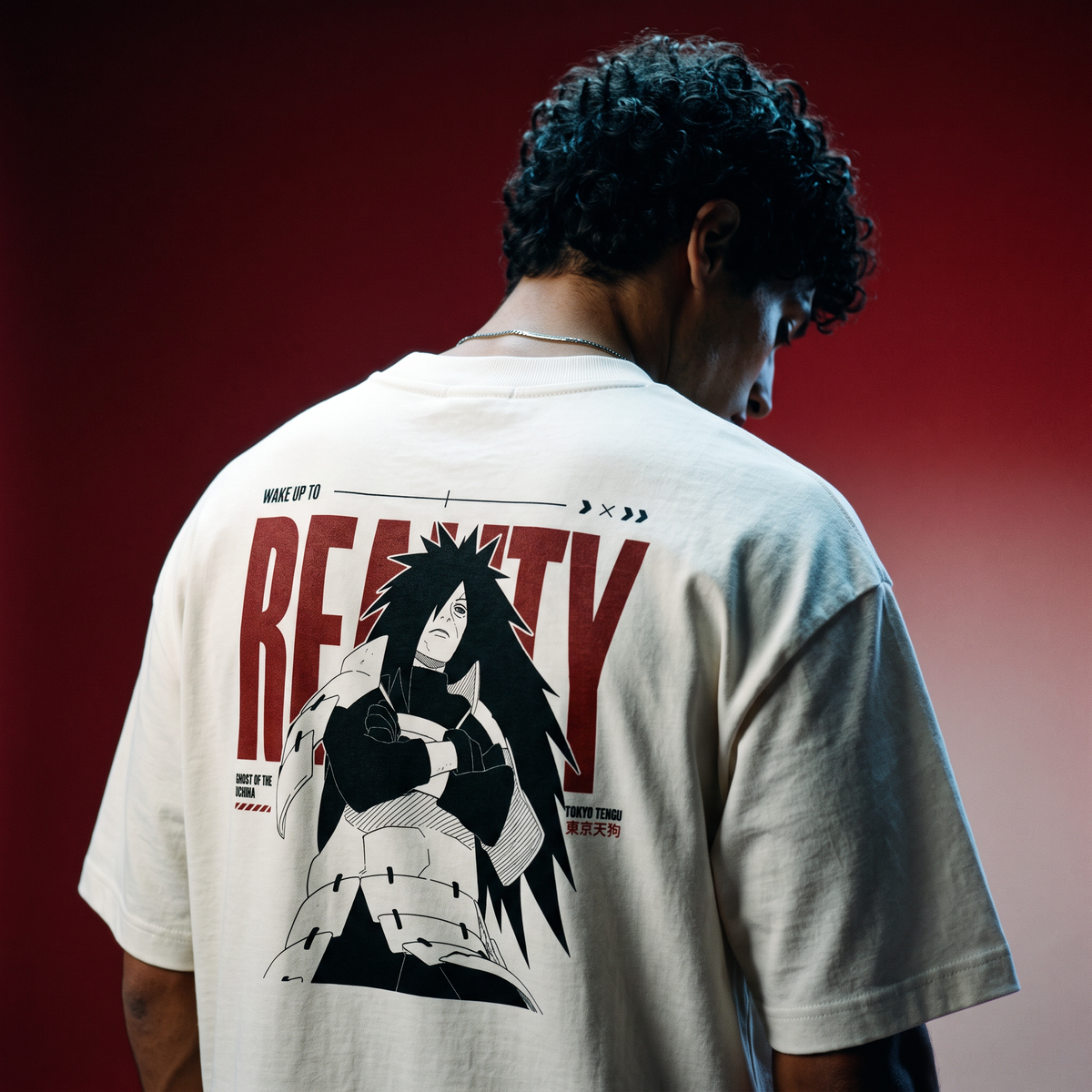 REALITY - EMBROIDERED & BACK PRINT TEE