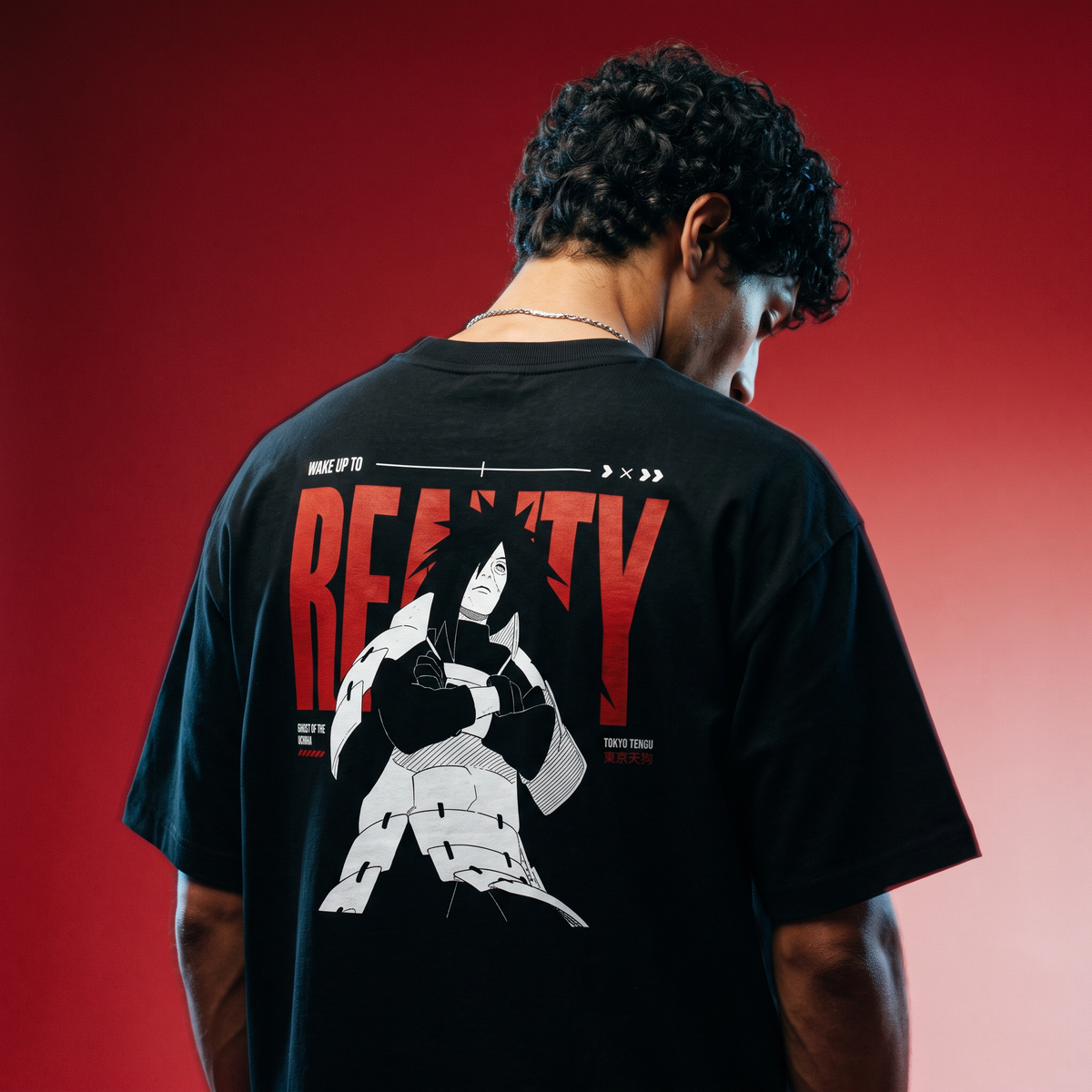 REALITY - EMBROIDERED & BACK PRINT TEE