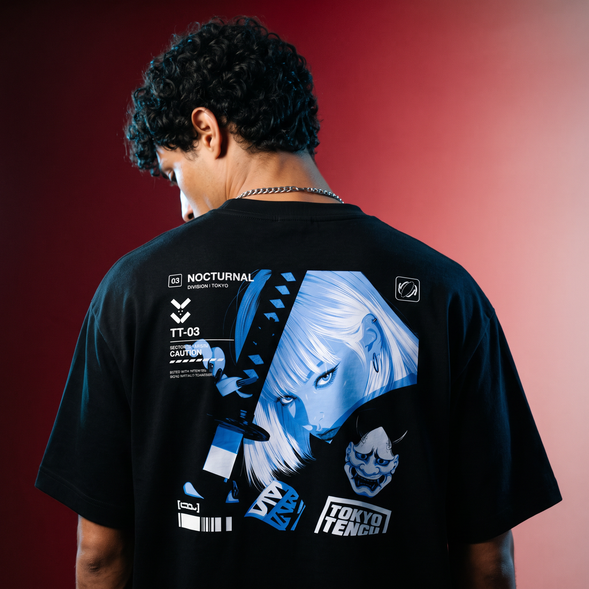 NOCTURNAL - BACK PRINT TEE