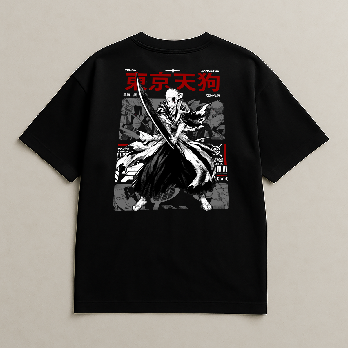 SALVATION - EMBROIDERED & BACK PRINT TEE