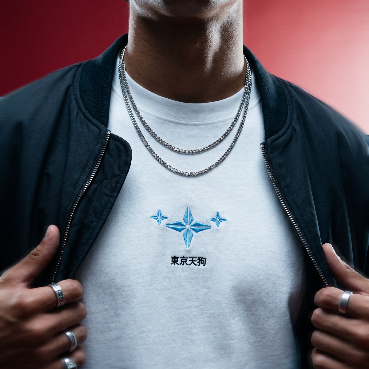 FROZEN HEAVENS - EMBROIDERED TEE
