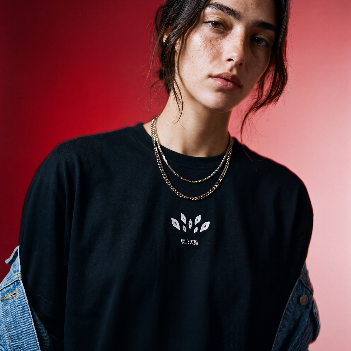 ALMIGHTY - EMBROIDERED & BACK PRINT TEE