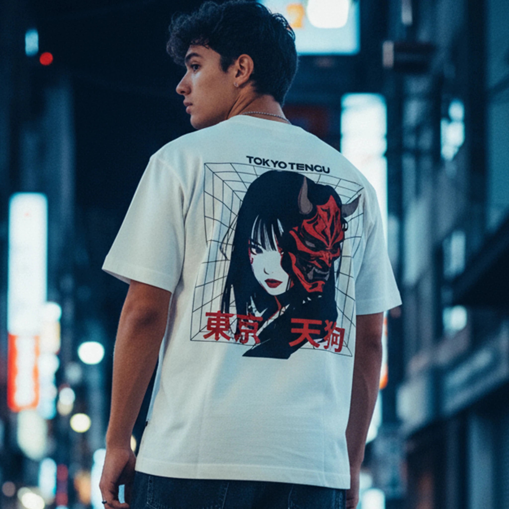 HANNYA - Oversized Heavy Tee - Tokyo Tengu