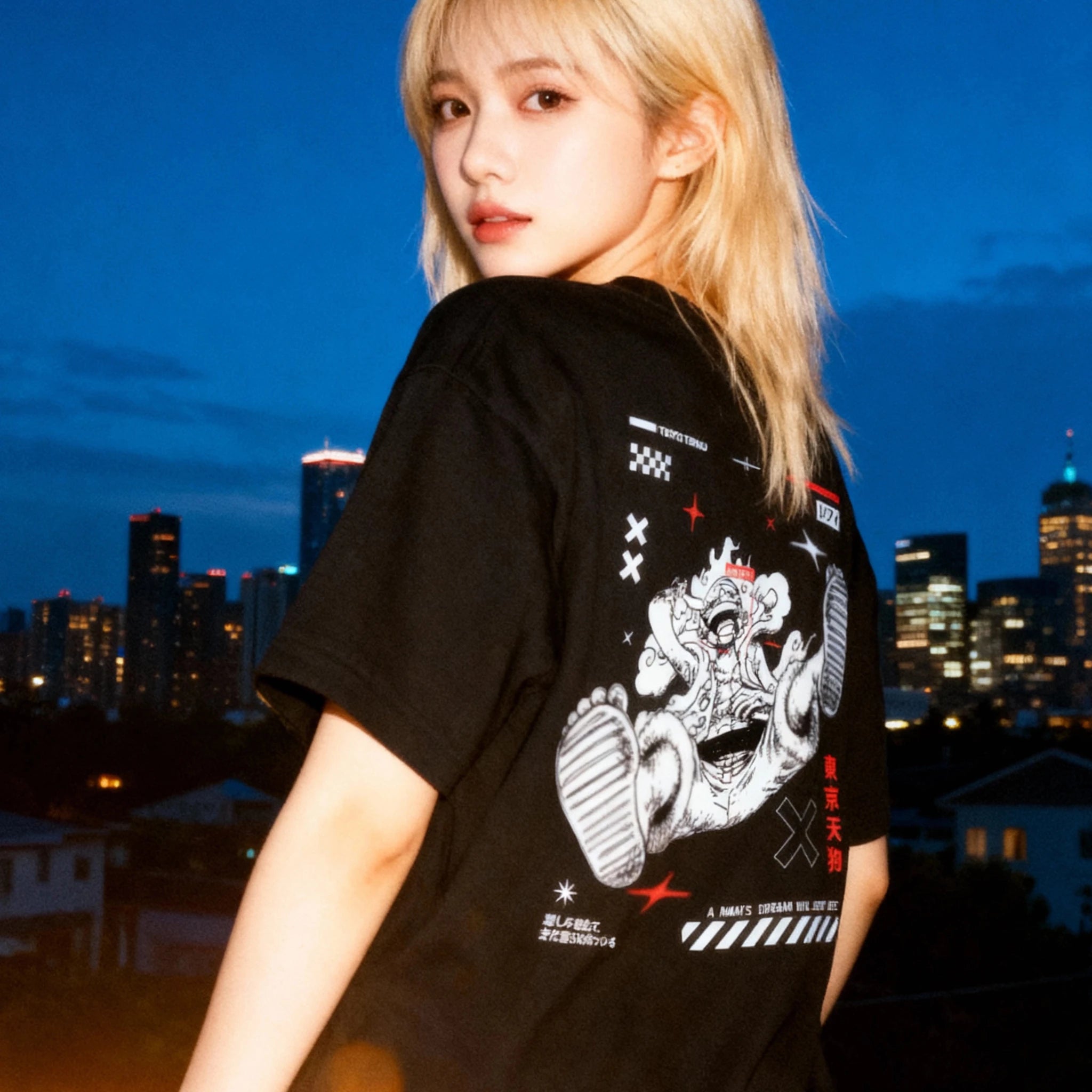MUGIWARA - Oversized Heavy Tee - Tokyo Tengu