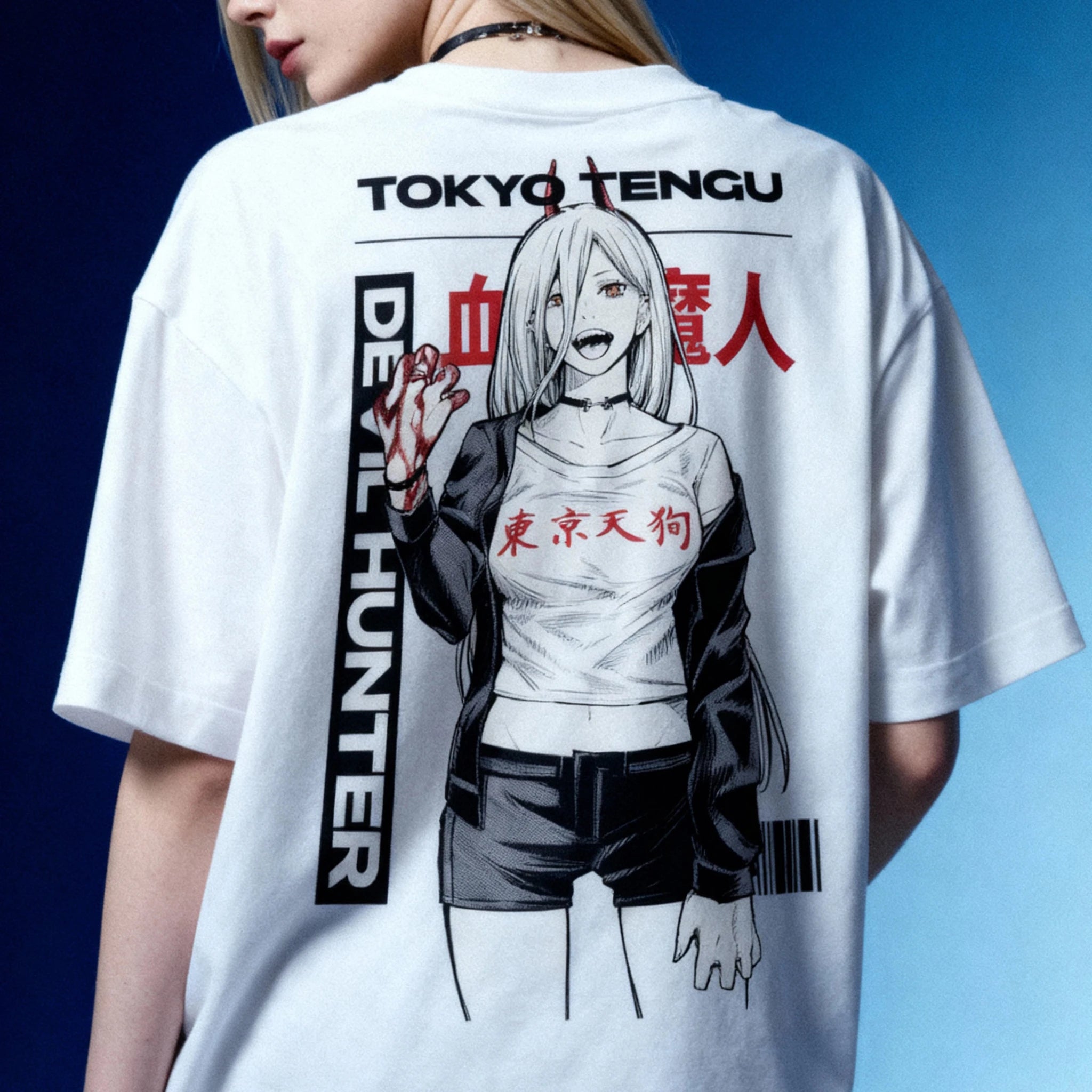 POWER - Oversized Heavy Tee - Tokyo Tengu