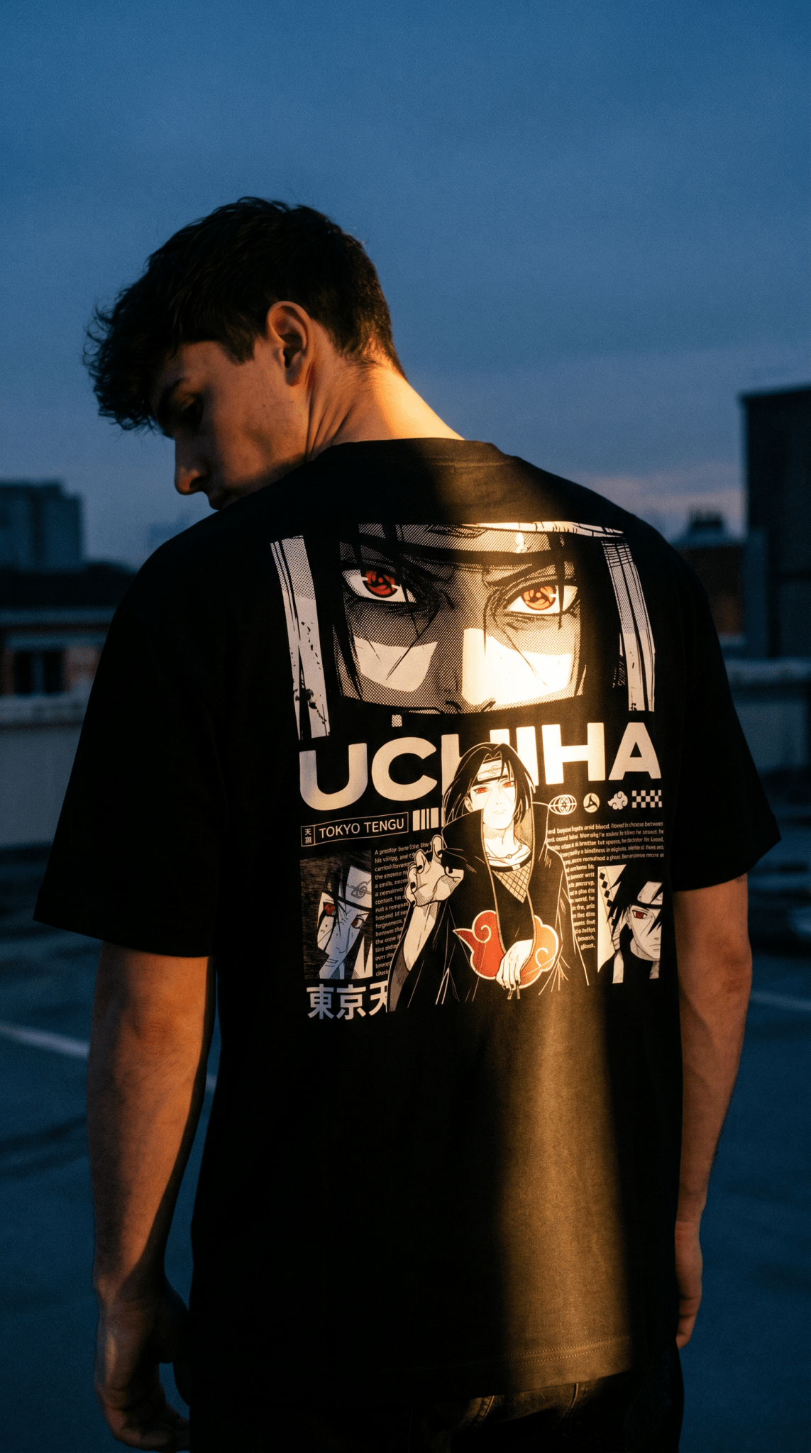 RAVEN - Oversized Heavy Tee - Tokyo Tengu