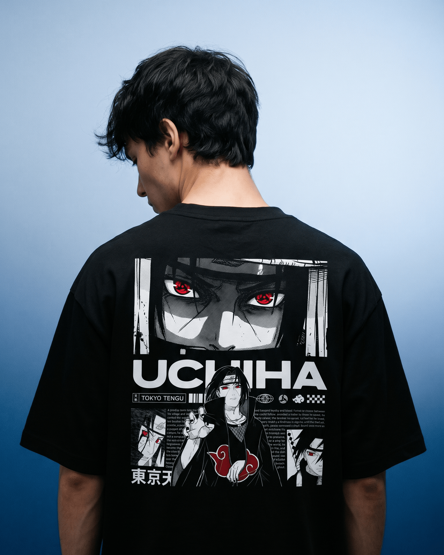 RAVEN - Oversized Heavy Tee - Tokyo Tengu