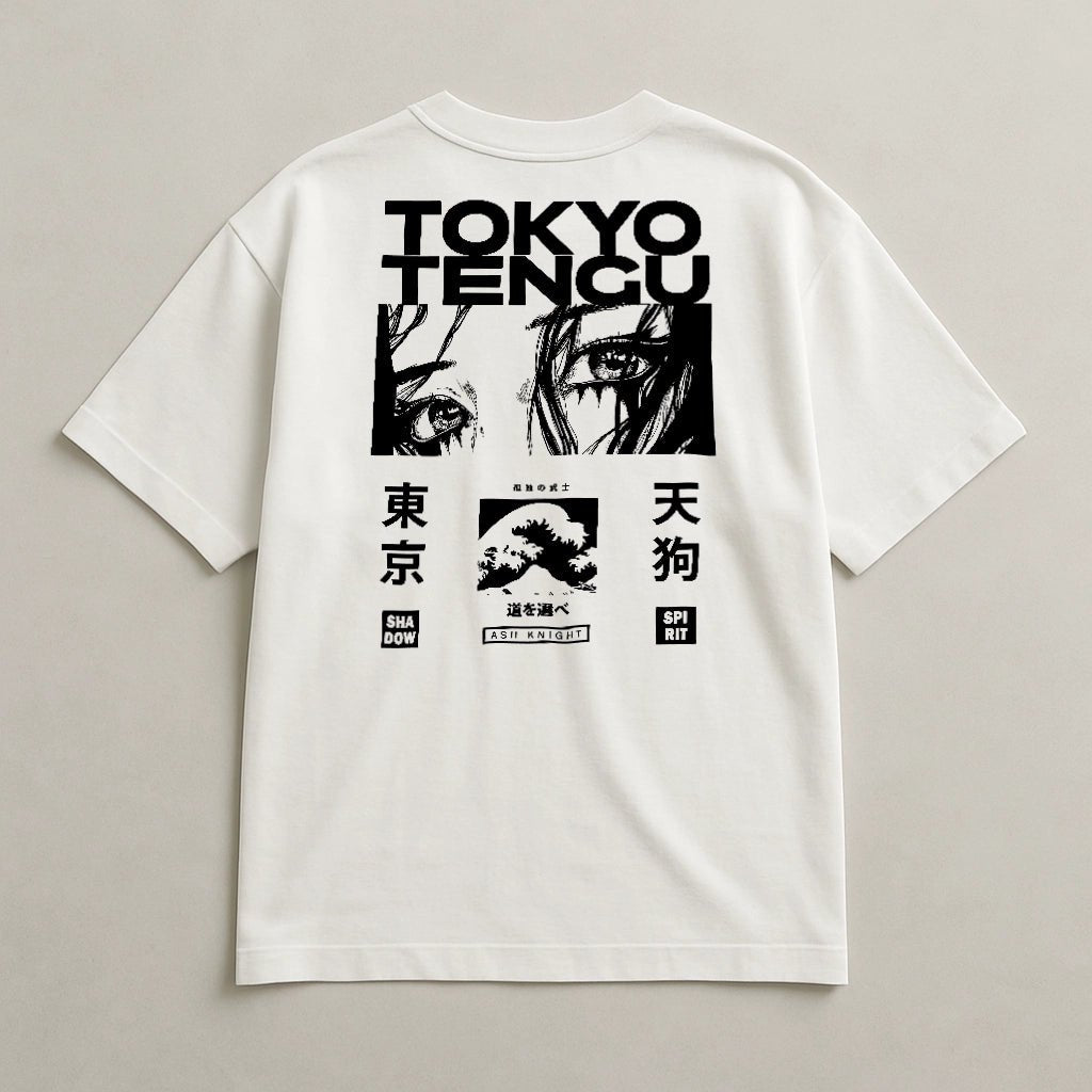 SILENT DRIFT Oversized Tee – Boichi x Sun Ken Rock | Tokyo Tengu