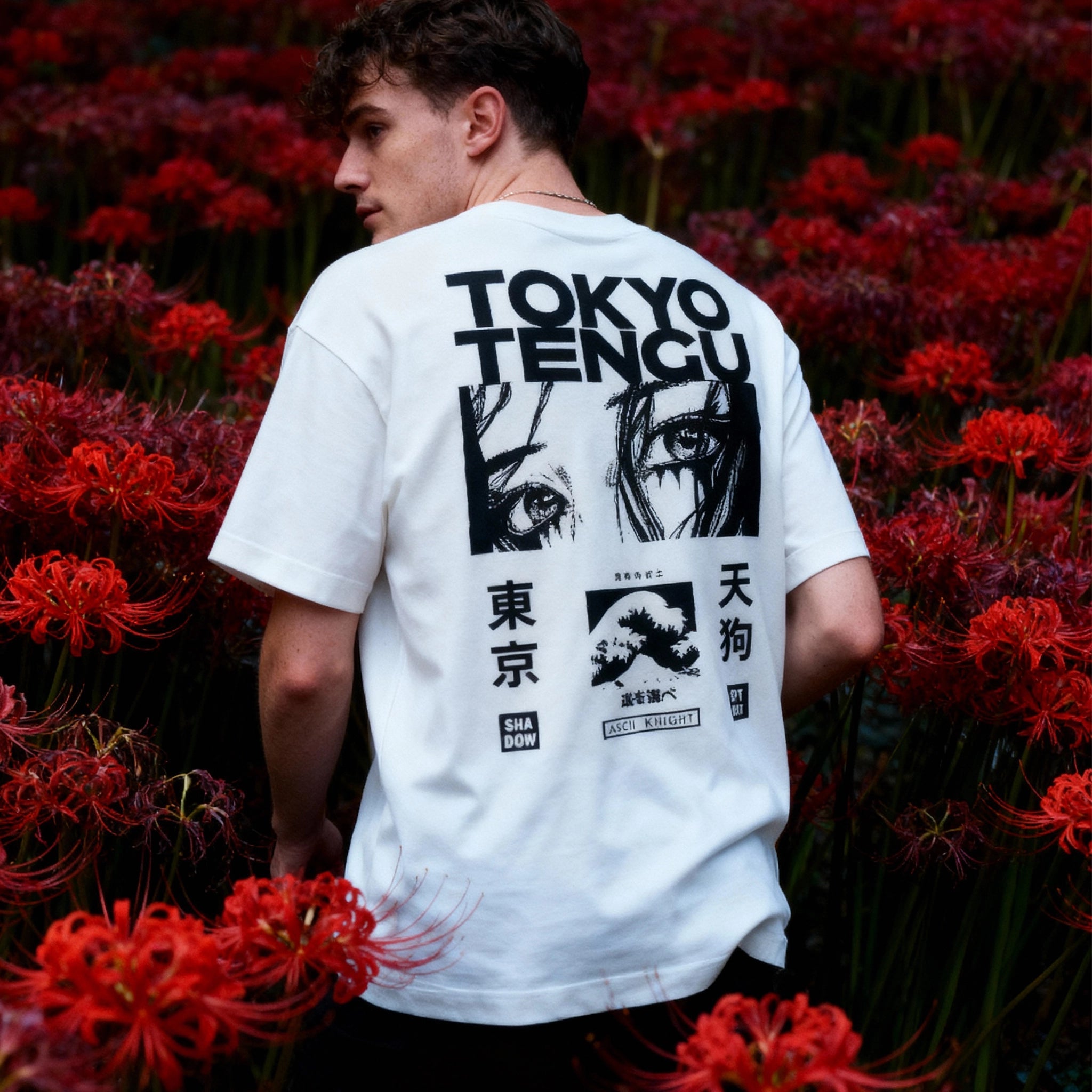 SILENT DRIFT Oversized Tee – Boichi x Sun Ken Rock | Tokyo Tengu