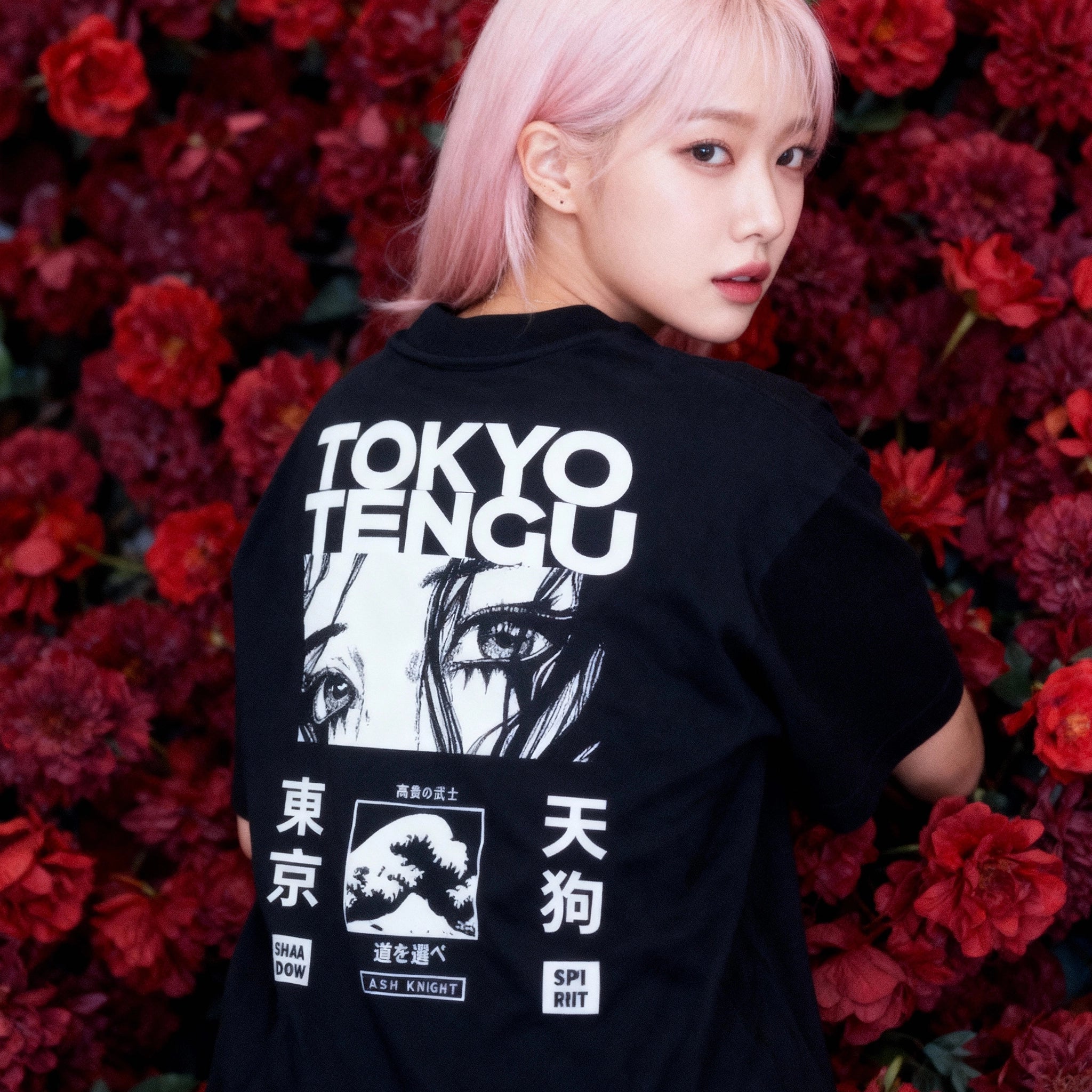 SILENT DRIFT - Oversized Heavy Tee - Tokyo Tengu