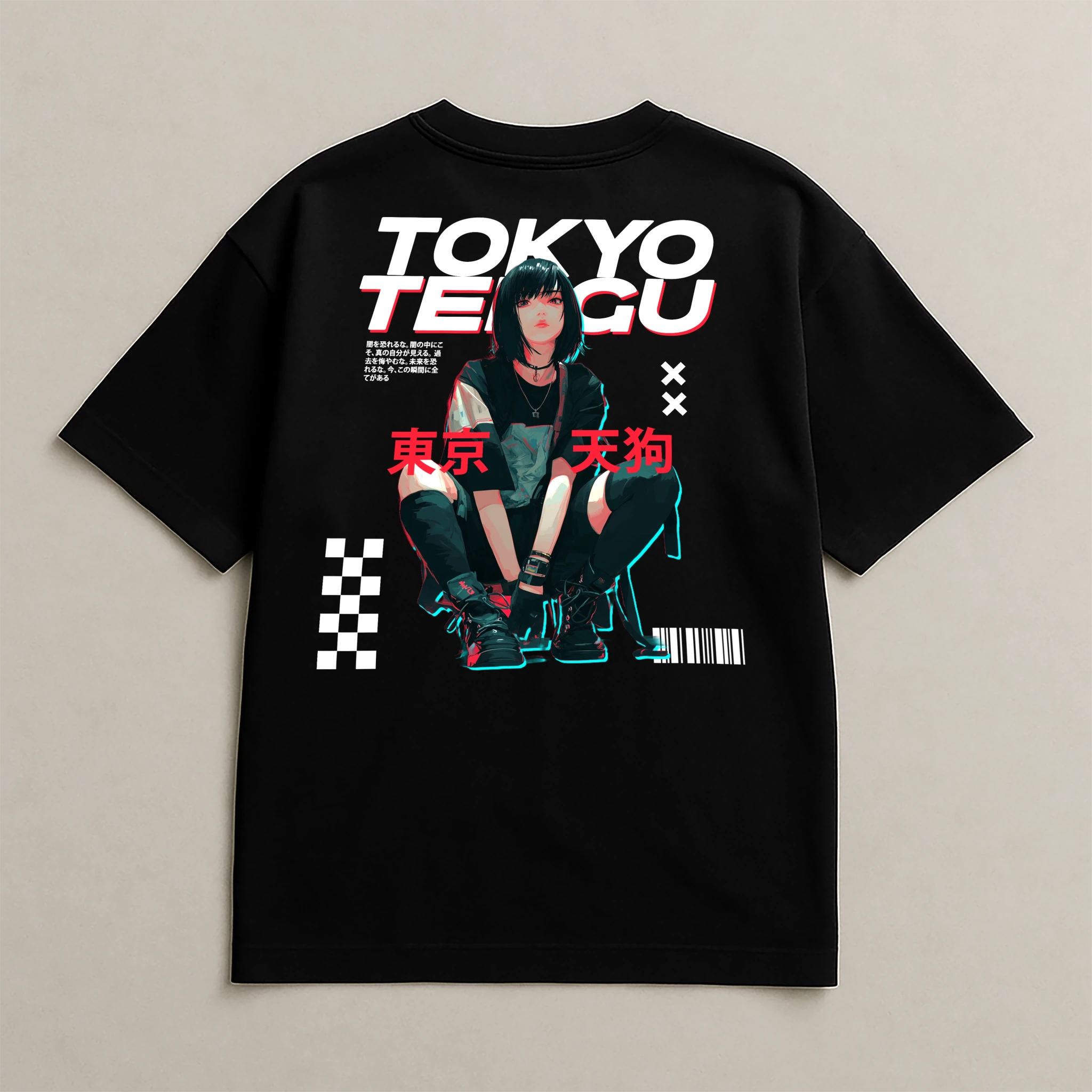 TSUBAKI - Oversized Heavy Tee - Tokyo Tengu