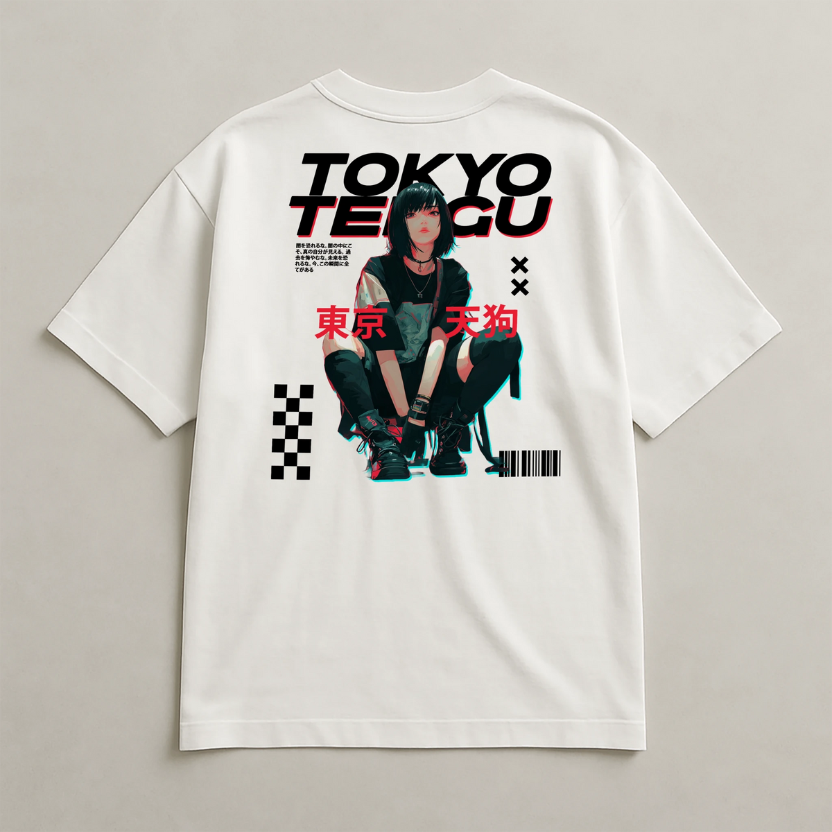 TSUBAKI Oversized Heavy Tee | Tokyo Tengu